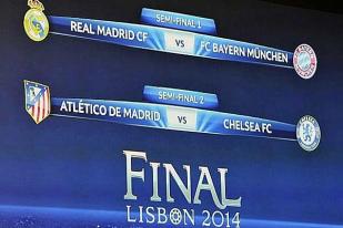 Undian Semi Final Champions: Munchen vs Real Madrid