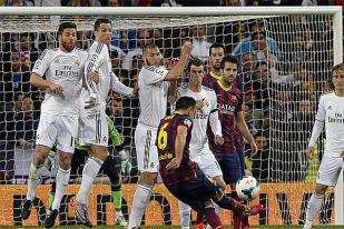 Real Madrid Juara Piala Raja, Jungkalkan Barcelona