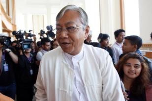 U Htin Kyaw Terpilih Presiden  Myanmar  
