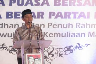 Meski Sebentar, Jokowi Hadiri Buka Puasa di DPP Nasdem