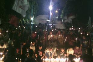 Relawan Jokowi-JK Gelar Aksi Dukung Palestina