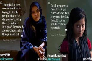 UNICEF: Hentikan Sunat Perempuan dan Pernikahan Anak-anak