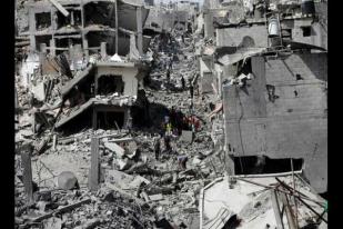 Gaza Kini Tinggal Puing-puing