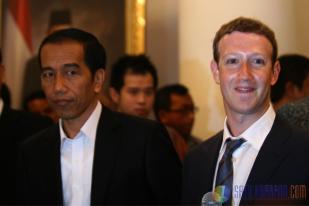 Pendiri Facebook Bertemu Jokowi