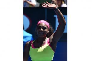 Selebrasi Serena di Australia Open
