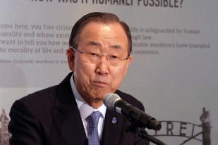 Ban Ki-Moon Buka Pameran Shoah