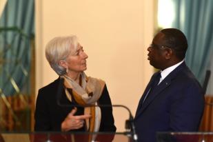 Pertemuan Direktur IMF dan Presiden Senegal
