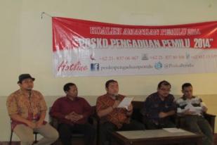 Koalisi Amankan Pemilu 2014 Launching Posko Pengaduan 