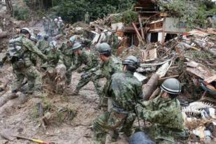Korban Tewas Longsor Jepang Bertambah Jadi 50 Orang