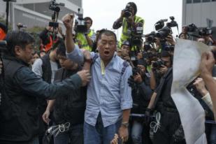 Taipan Media Hong Kong Ditangkap karena Dalangi Protes Prodemokrasi