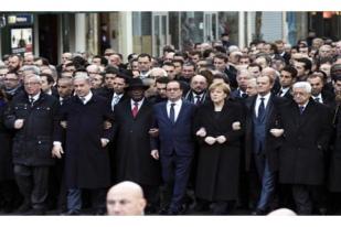 Inilah 44 Pemimpin Dunia Peserta Pawai Charlie Hebdo