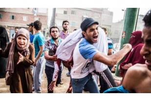 Massa Mesir Bentrok dengan Polisi Usai Salat Id, 6 Tewas  