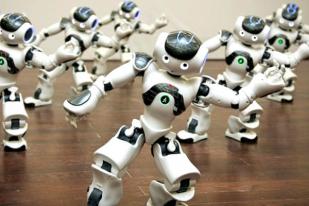 Mahasiswa Riau Pamerkan Robot Humanoid Penari Gangnam Style