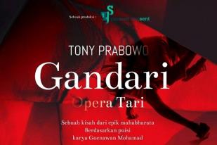 Opera Tari Gandari, Pertunjukan Seni Lintas Disiplin