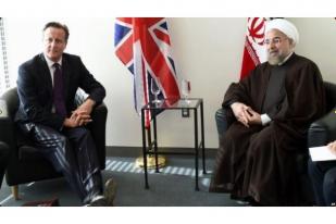 PM Inggris Bertemu Presiden Iran Bahas ISIS