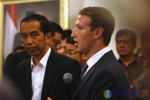 Jokowi dan Zuckerberg Bicara Pemanfaatan Situs Jejaring Sosial