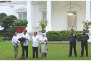 Kabinet Kerja Jokowi-JK: 34 Kementerian, Empat Menko