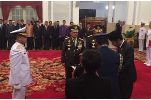 Jokowi Lantik KSAL Baru