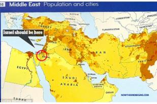 HarperCollins Minta Maaf karena Lenyapkan Israel dari Peta
