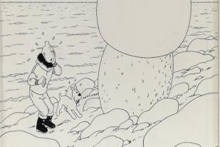 Sampul Asli Komik Tintin Terjual Rp 35,9 Miliar