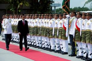 Presiden Tiba di Malaysia
