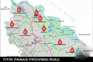 BMKG: 33 Hotspot Terdeteksi di Riau