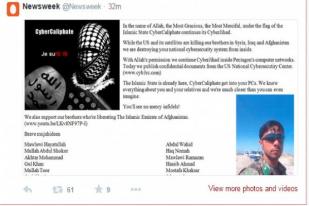Feed Twitter Newsweek Diduga Dibajak Peretas Pro-ISIS