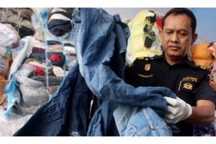 Bea Cukai Gagalkan Penyelundupan 230 Ton Pakaian Bekas Malaysia