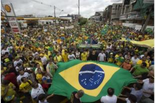 Ratusan Ribu Rakyat Brasil Demo Tuntut Pemakzulan Presiden