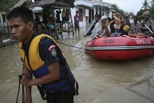 15.000 Jiwa Terdampak Banjir di Indramayu