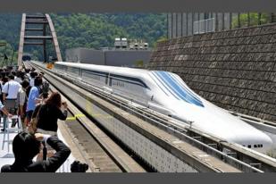 Kereta Jepang Catat Rekor Dunia Tercepat Baru