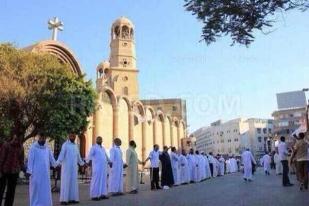 Muslim di Mesir Bantu Bangun Gereja Koptik