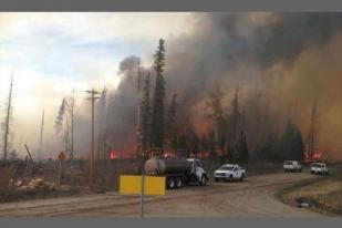 Kanada Evakuasi 7.000 Warga karena Kebakaran Hutan