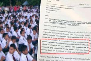 Guru Malaysia Suruh Murid Non-Muslim Minum Urine