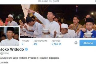 Twitter Berikan Konfirmasi @Jokowi Akun Resmi Milik Jokowi