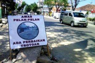 Empat Miliar Dikucurkan untuk Perbaikan Trotoar Klaten