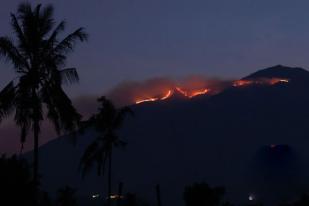 Taman Nasional Gunung Merbabu Terbakar