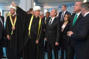 Putin Resmikan Masjid Terbesar di Rusia