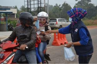 Stok Masker PMI Riau Menipis 