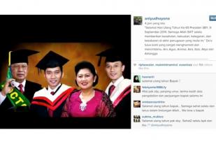 SBY Ulang Tahun, Ani Ucapkan Selamat Lewat Instagram