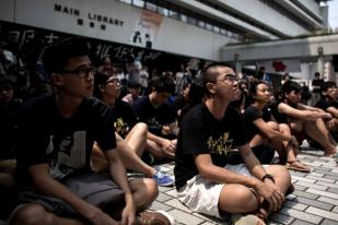 Mahasiswa Prodemokrasi di Hong Kong Boikot Kelas