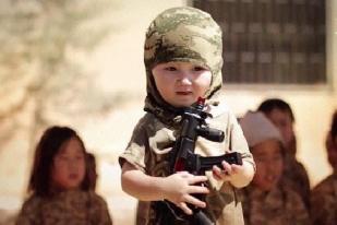 Militan ISIS Latih Anak Kazakh Cara Perang