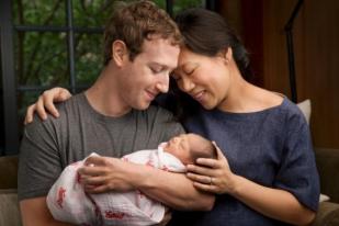 Sambut Kelahiran Anak Zuckerberg Dedikasikan 99 Persen Kekayaan untuk Amal