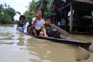Belasan Desa di Aceh Utara Terendam Banjir