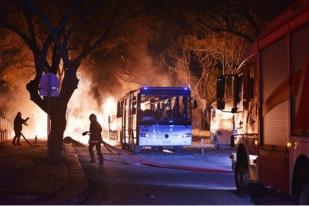 Teroris Ledakkan Bom di Tengah Konvoi Militer Turki, 28 Tewas