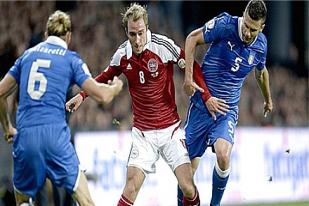 Kualifikasi Piala Dunia Zona Eropa, Italia Tahan Denmark