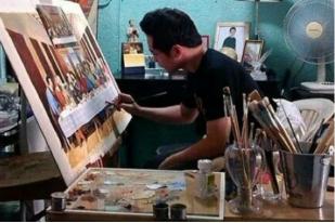 Seniman Filipina Mengungkapkan Doa Lewat Karya Lukis