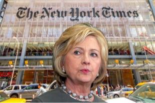 Redaksi New York Times Resmi Umumkan Berpihak kepada Hillary