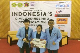 Mahasiswa Maranatha Juara di Civil Engineering Project Competition 2017
