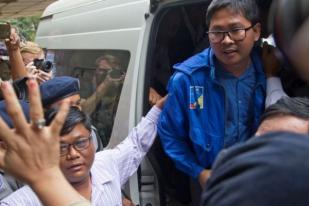 Uni Eropa-PBB Desak Myanmar Bebaskan Dua Jurnalis Reuters